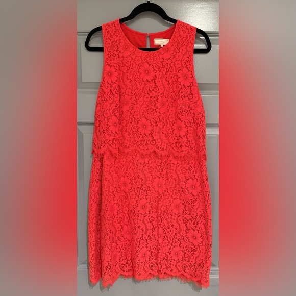 Red Lace Dress - Picture 1 of 6